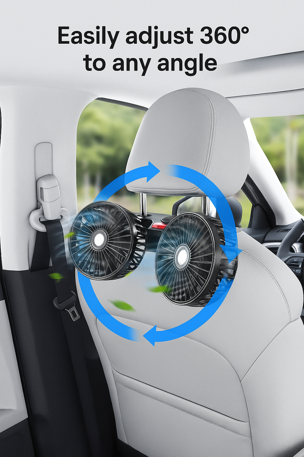 Easy-To-Install Car Cooling Fan