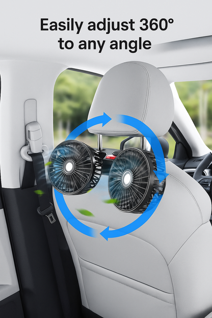 Easy-To-Install Car Cooling Fan