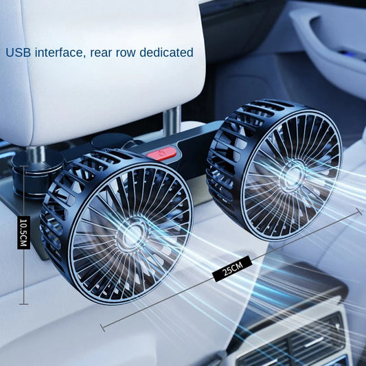 3-Speed Back Seat Cooling Fan