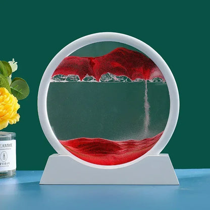 3D Hourglass Moving Sand Art