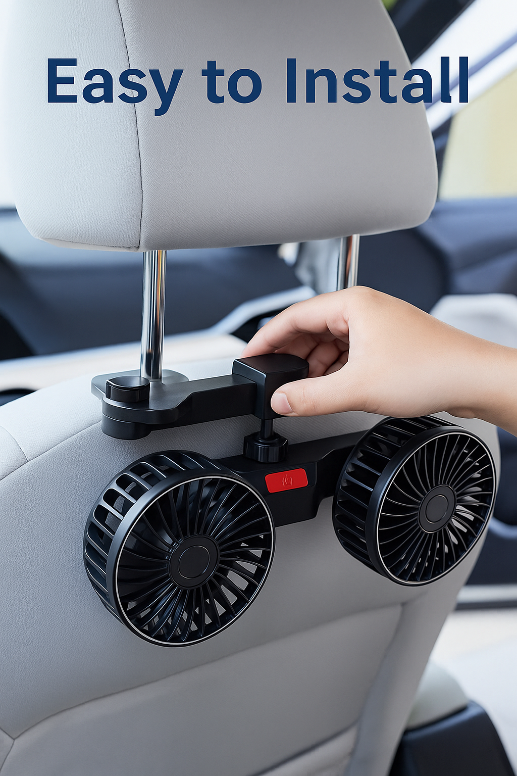 Easy-To-Install Car Cooling Fan