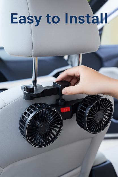 Easy-To-Install Car Cooling Fan