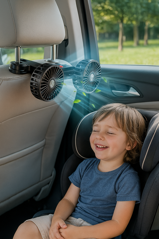 Easy-To-Install Car Cooling Fan